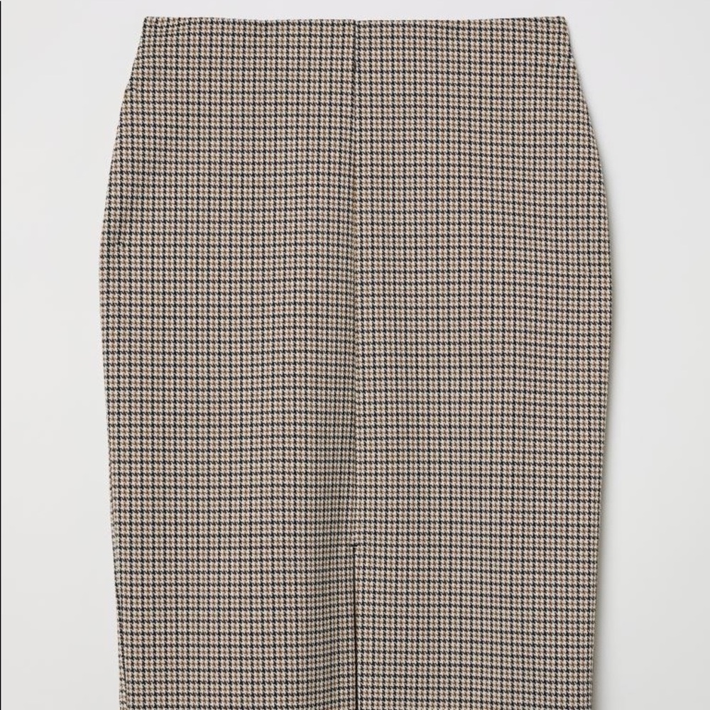 H&M plaid skirt